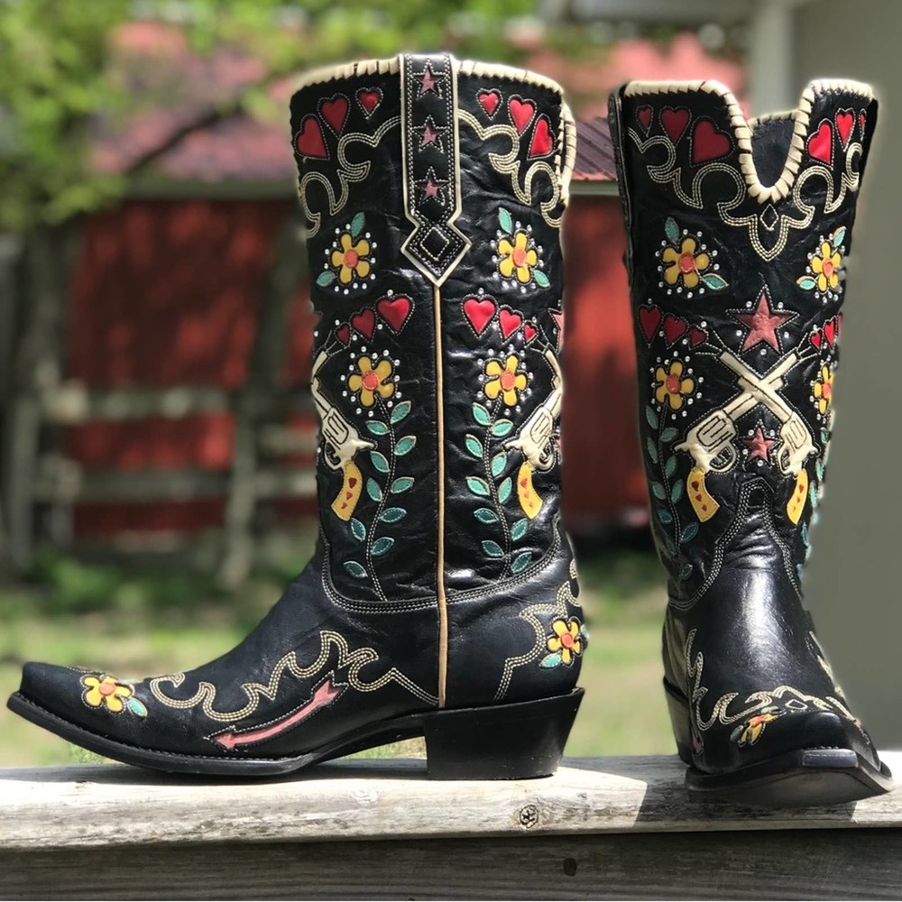 OLD GRINGO DOUBLE D RANCH Cowgirl Bandit Size 9.5 NWOB